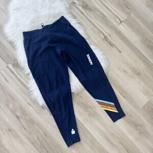 Hoka Men’s Ironman Sunset Seamless Pants Navy Blue Logo 45019